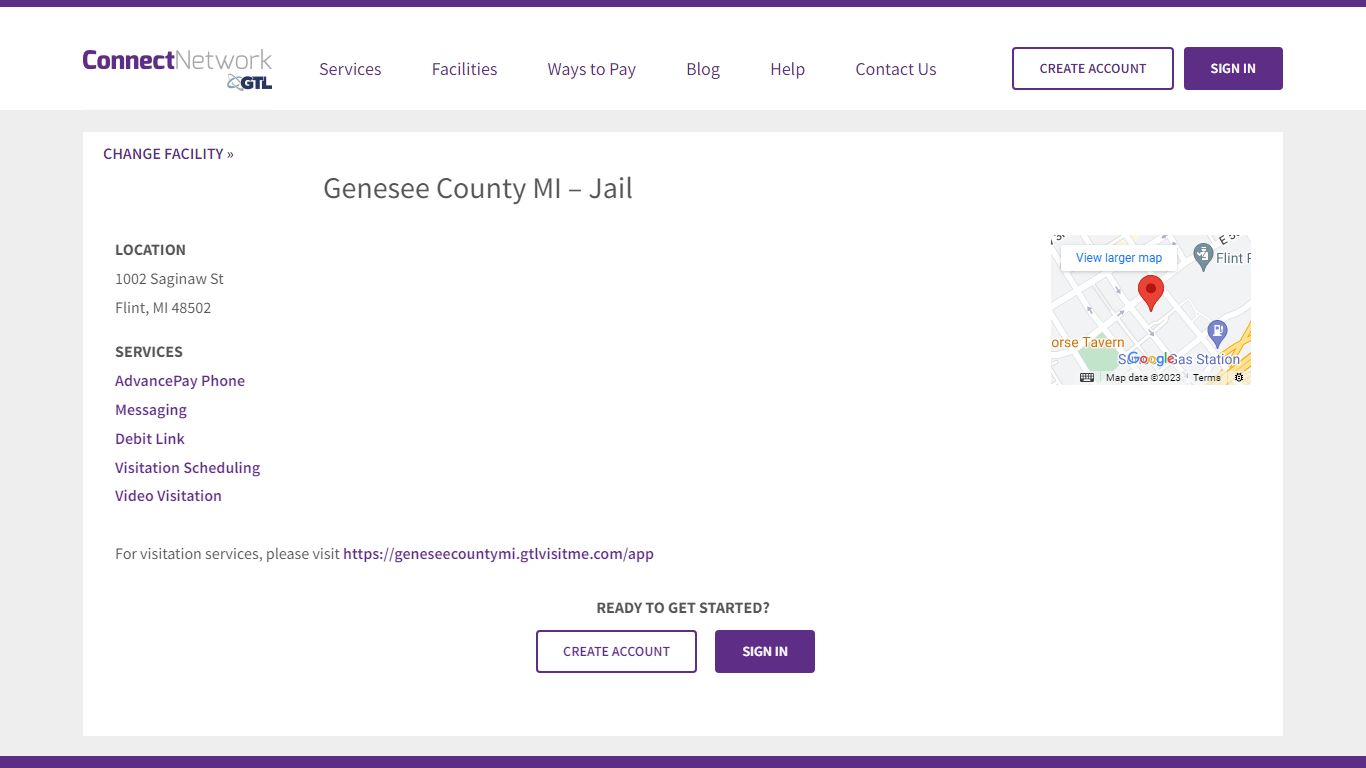 Genesee County MI - Jail | ConnectNetwork